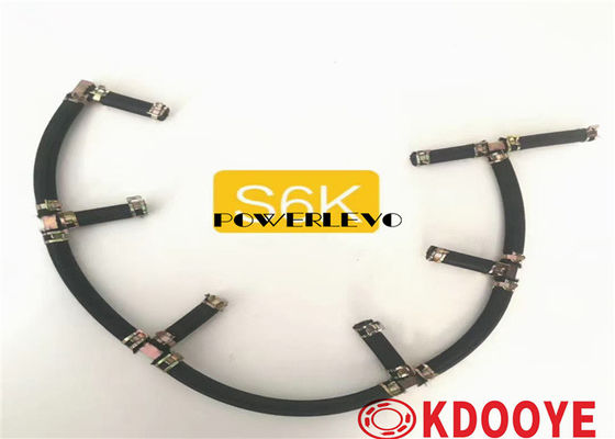 S4K S6K 6D34 نشت تزریق کننده از لوله برای 312 320C SK200-6E 312B E200B